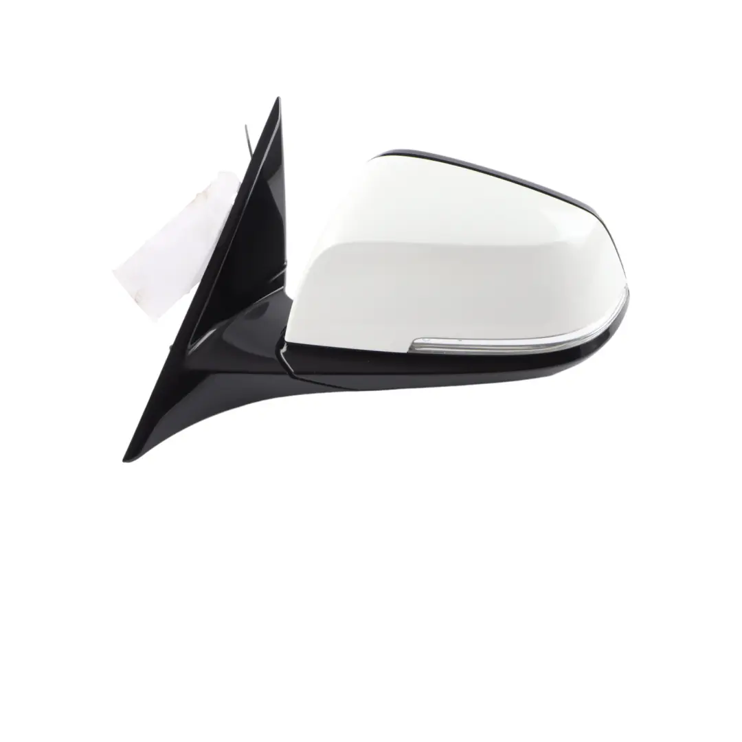  Wing Mirror BMW F30 F31 1 High Gloss Heated Left N/S Alpinweiss Alpine White 300 - SKU rhd-7345659-AW1 - Part number 7345659