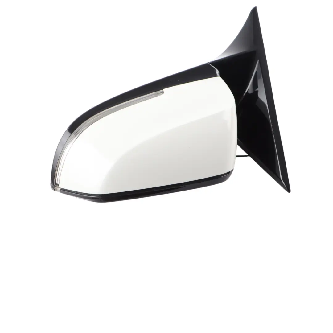  Wing Mirror BMW F30 F31 1 High Gloss Heated Left N/S Alpinweiss Alpine White 300 - SKU rhd-7345659-AW1 - Part number 7345659