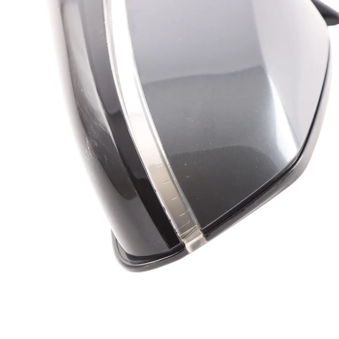 BMW F30 F31 High Gloss Heated Left Wing Mirror N/S Mineralgrau Grey B39 - SKU RHD-7345659-MG - Part number 7345659