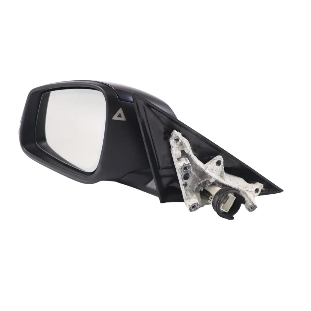  Wing Mirror BMW F30 F31 Heated Lane Warning Assist Left N/S Imperial Blue - A89 - SKU RHD-7345683-IBB - Part number 7345683