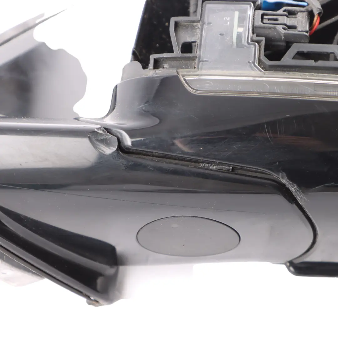BMW X3 F25 Wing Mirror High Gloss 7 Pins Left N/S Black Sapphire - 475 - SKU RHD-7395207 - Part number 7395207