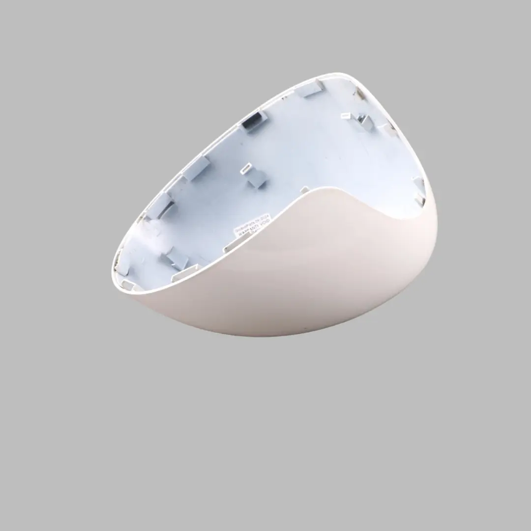 Wing Mirror Cover Cap Left N/S White to Mini Cooper F54 F55 F56 F57 F60 with Part number 7401231 Mini Cooper F54 F55 F56 F57 F60 Wing Mirror Cover Cap Left N/S White - SKU rhd-7401231-WHI - Part number 7401231