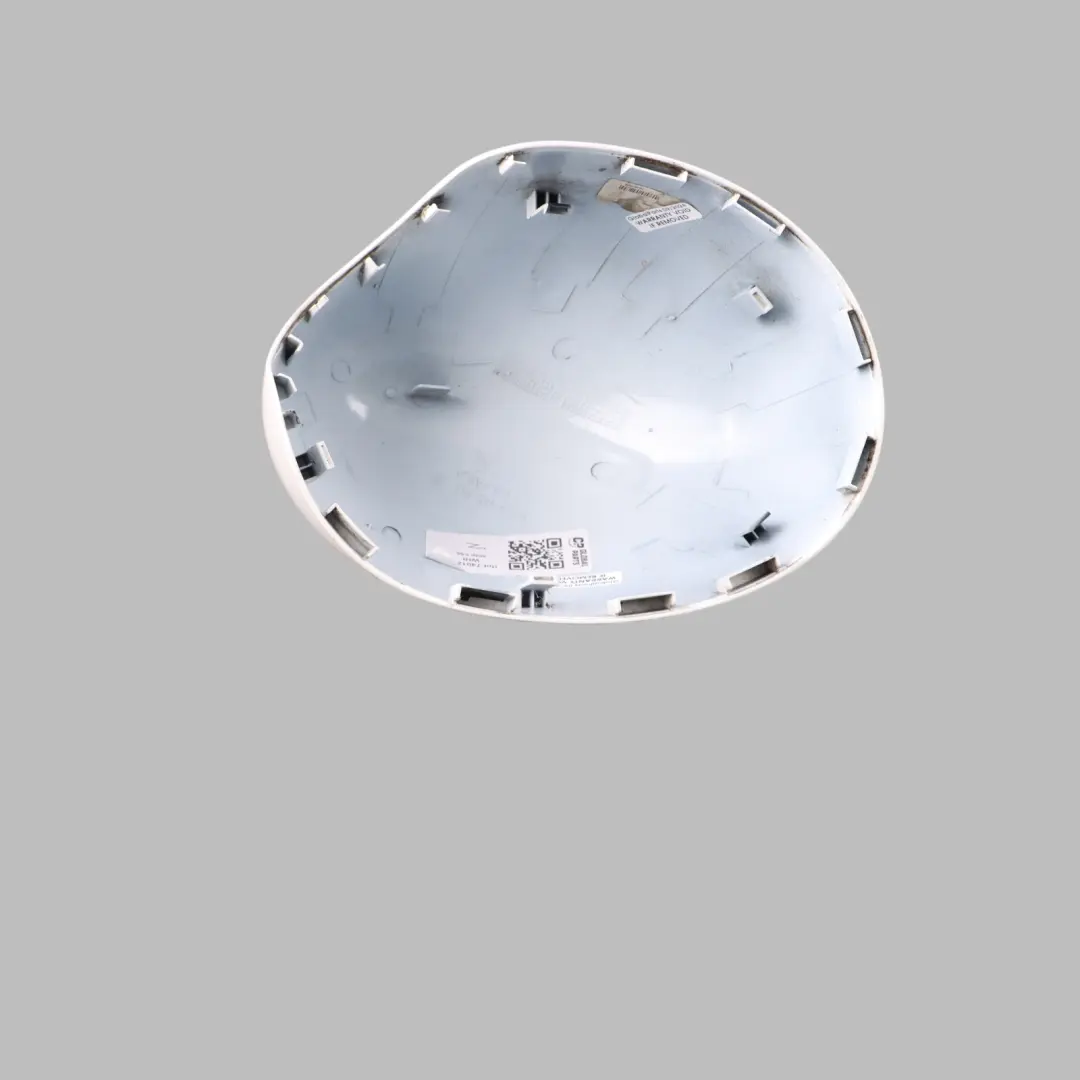 Wing Mirror Cover Cap Left N/S White to Mini Cooper F54 F55 F56 F57 F60 with Part number 7401231 Mini Cooper F54 F55 F56 F57 F60 Wing Mirror Cover Cap Left N/S White - SKU rhd-7401231-WHI - Part number 7401231