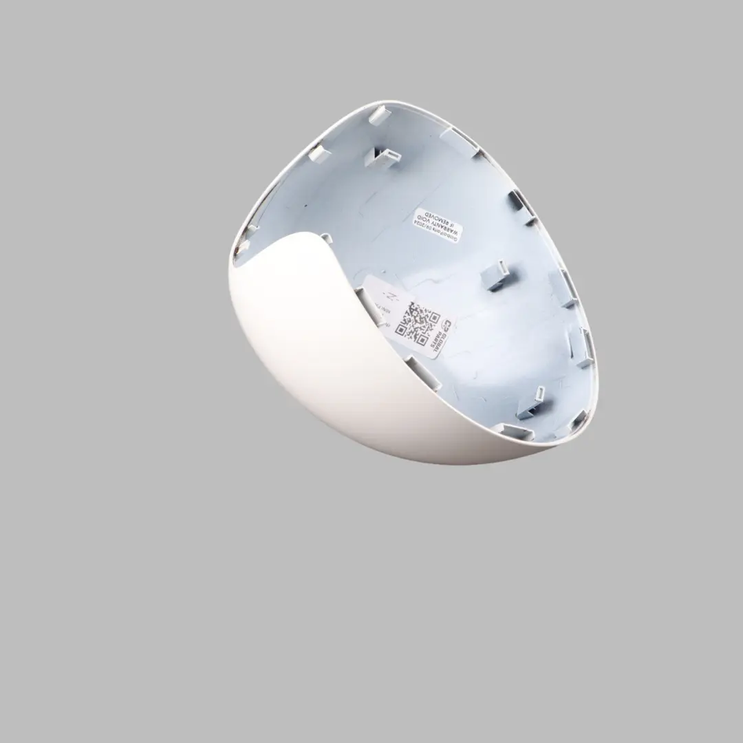 Wing Mirror Cover Cap Right O/S White to Mini Cooper F54 F55 F56 F57 F60 with Part number 7401232 Mini Cooper F54 F55 F56 F57 F60 Wing Mirror Cover Cap Right O/S White - SKU rhd-7401232-WHI - Part number 7401232