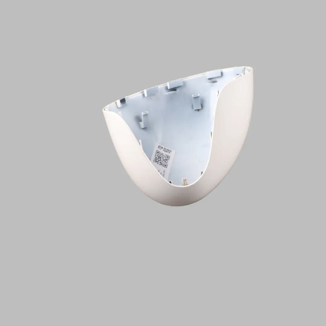 Wing Mirror Cover Cap Right O/S White to Mini Cooper F54 F55 F56 F57 F60 with Part number 7401232 Mini Cooper F54 F55 F56 F57 F60 Wing Mirror Cover Cap Right O/S White - SKU rhd-7401232-WHI - Part number 7401232