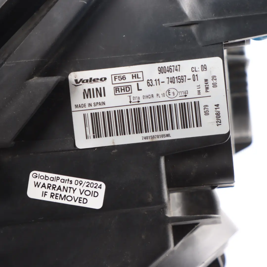 Headlight Headlamp Lamp Turn Indicator Yellow Left N/S to MINI Cooper F55 F56 F57 with Part number 7401597 MINI Cooper F55 F56 F57 Headlight Headlamp Lamp Turn Indicator Yellow Left N/S - SKU rhd-7401597-1 - Part number 7401597
