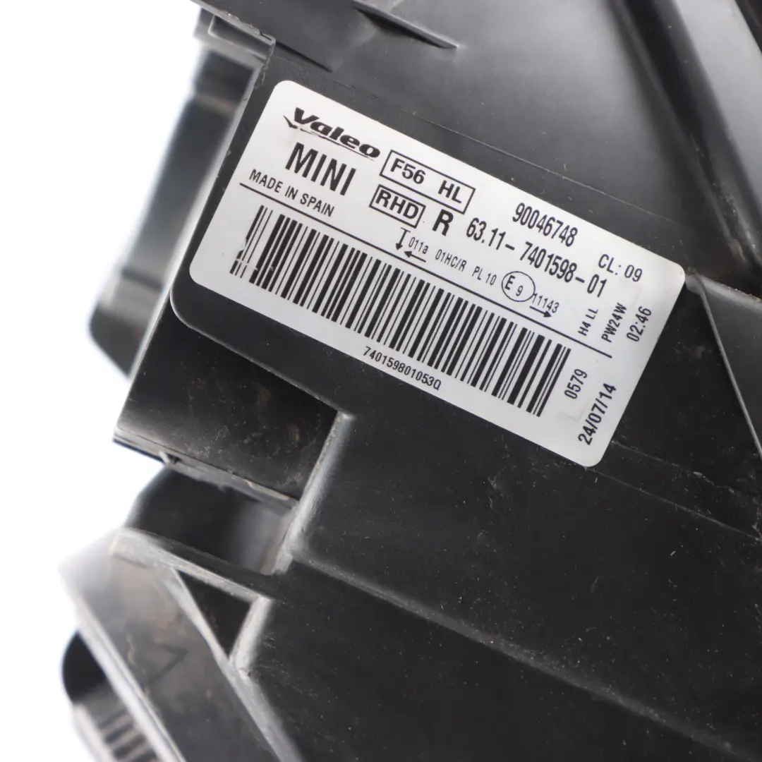 Headlight Headlamp Right O/S Turn Indicator White to Mini F56 F57 with Part number 7401604 Mini F56 F57 Headlight Headlamp Right O/S Turn Indicator White - SKU rhd-7401604-1 - Part number 7401604