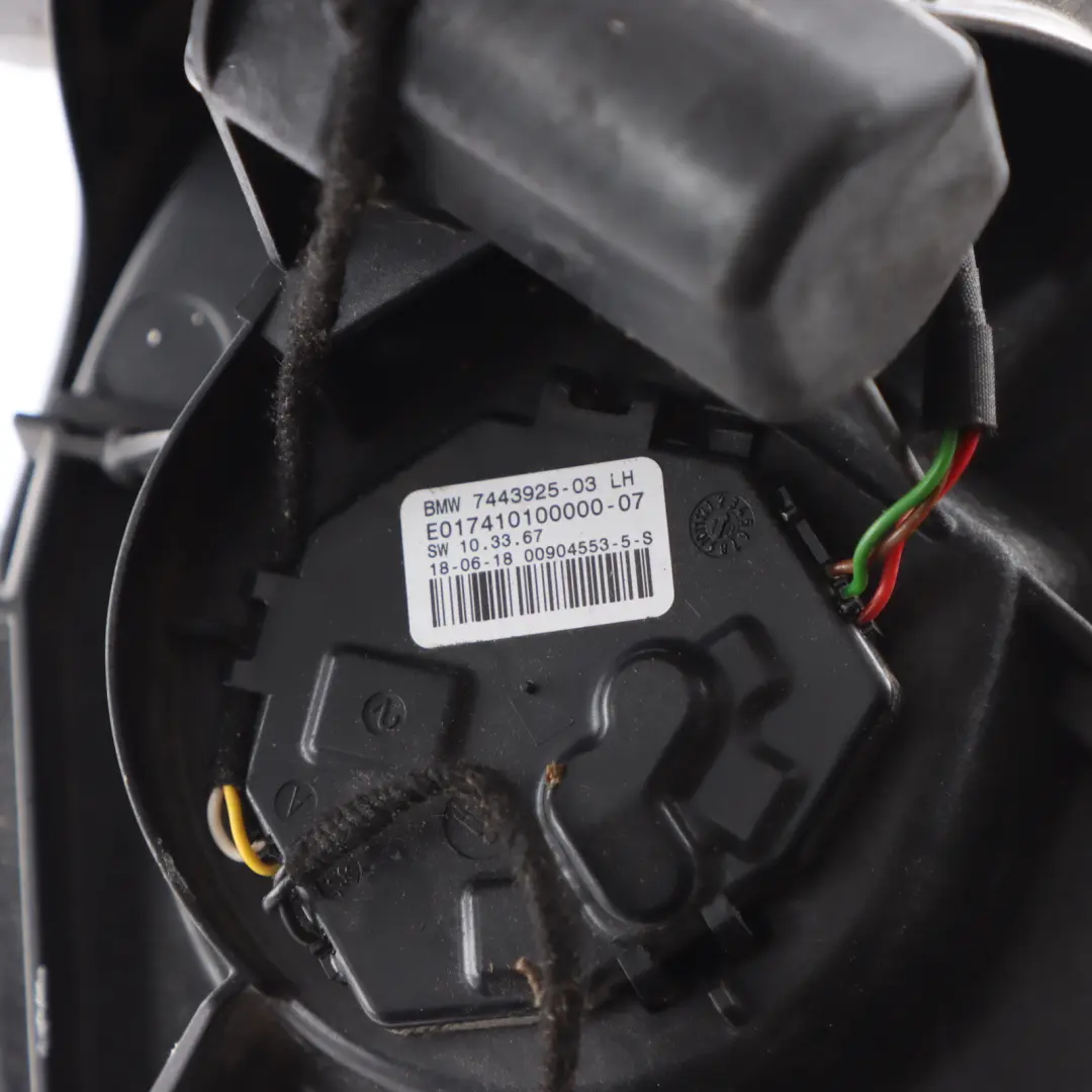 Mini Cooper F55 F56 F57 Left N/S Heated Wing Mirror Power Fold Black 3 Pins - SKU RHD-7471235 - Part number 7471235