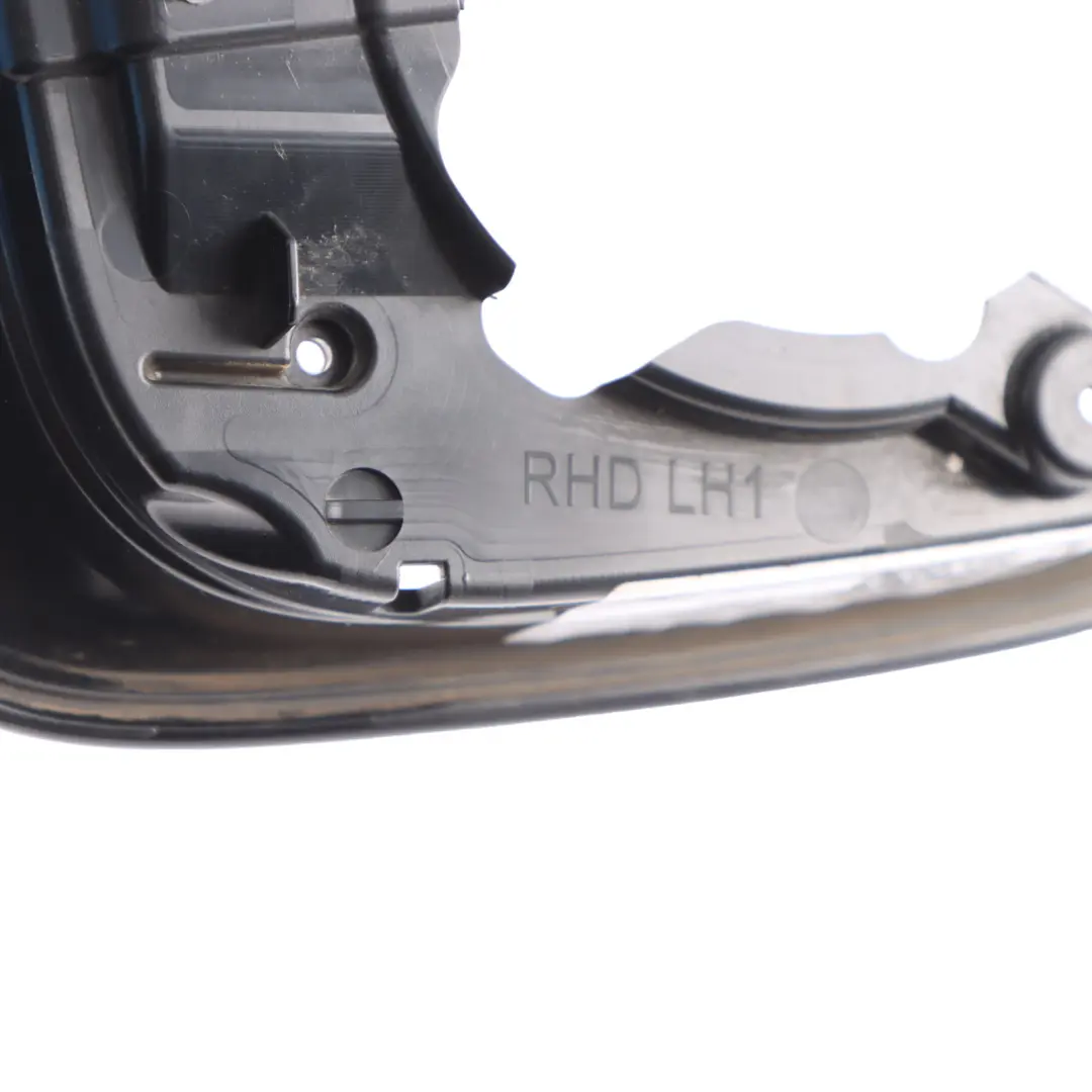 Wing Mirror Ring Supporting Frame Left Outside Black M Sport to BMW F10 F11 with Part number 7498195 BMW F10 F11 Wing Mirror Ring Supporting Frame Left Outside Black M Sport - SKU RHD-7498195 - Part number 7498195