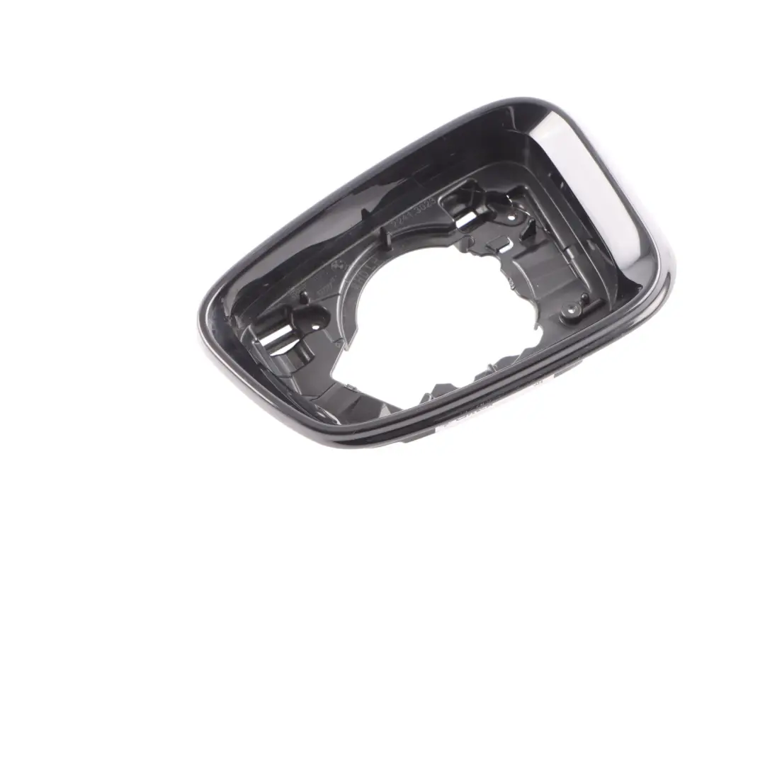 Wing Mirror Ring Supporting Frame Left Outside Black M Sport to BMW F10 F11 with Part number 7498195 BMW F10 F11 Wing Mirror Ring Supporting Frame Left Outside Black M Sport - SKU RHD-7498195 - Part number 7498195