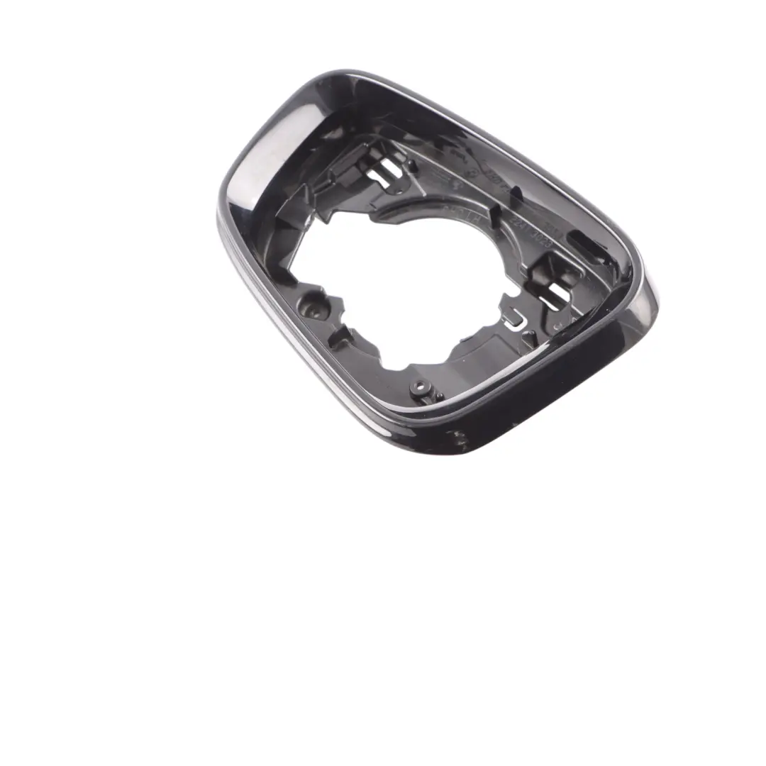 Wing Mirror Ring Supporting Frame Left Outside Black M Sport to BMW F10 F11 with Part number 7498195 BMW F10 F11 Wing Mirror Ring Supporting Frame Left Outside Black M Sport - SKU RHD-7498195 - Part number 7498195
