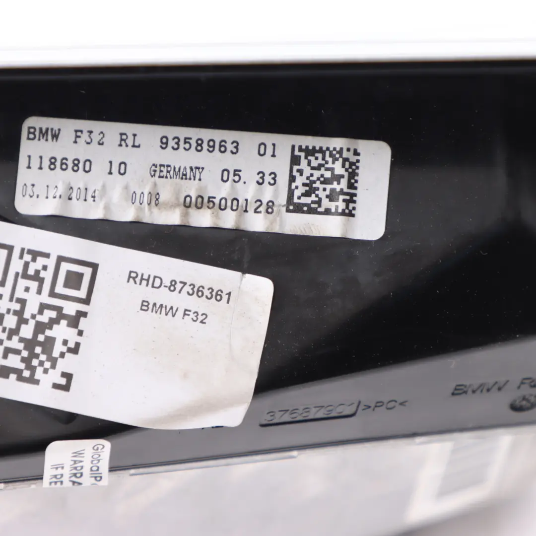  Head Up Display BMW F32 F33 F36 Dashboard Car System Screen - SKU RHD-8736361 - Part number 8736361