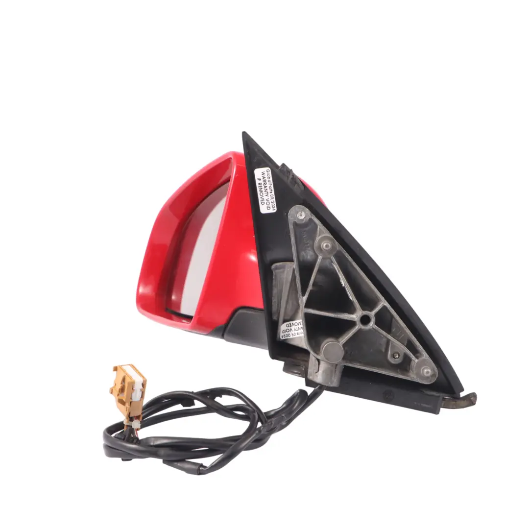 Audi A4 B7 Door Wing Mirror Left N/S Outside Brilliant Red - Y3J 8E2858531AA - SKU RHD-8E0857507B-BRR - Part number 8E0857507B
