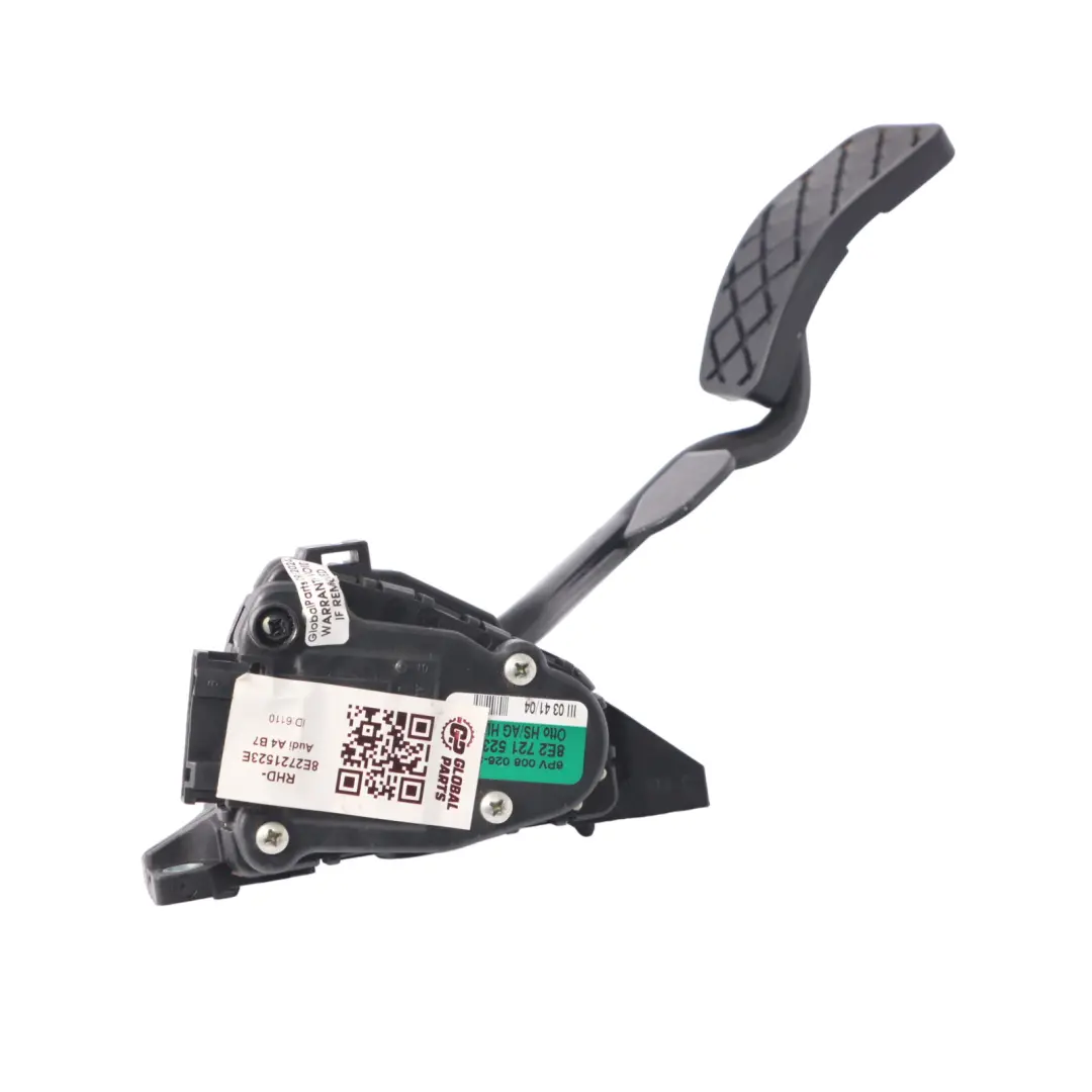 Throttle Accelerator Pedal Assembly Potentiometer to Audi A4 B7 with Part number 8E2721523E Audi A4 B7 Throttle Accelerator Pedal Assembly Potentiometer - SKU RHD-8E2721523E - Part number 8E2721523E