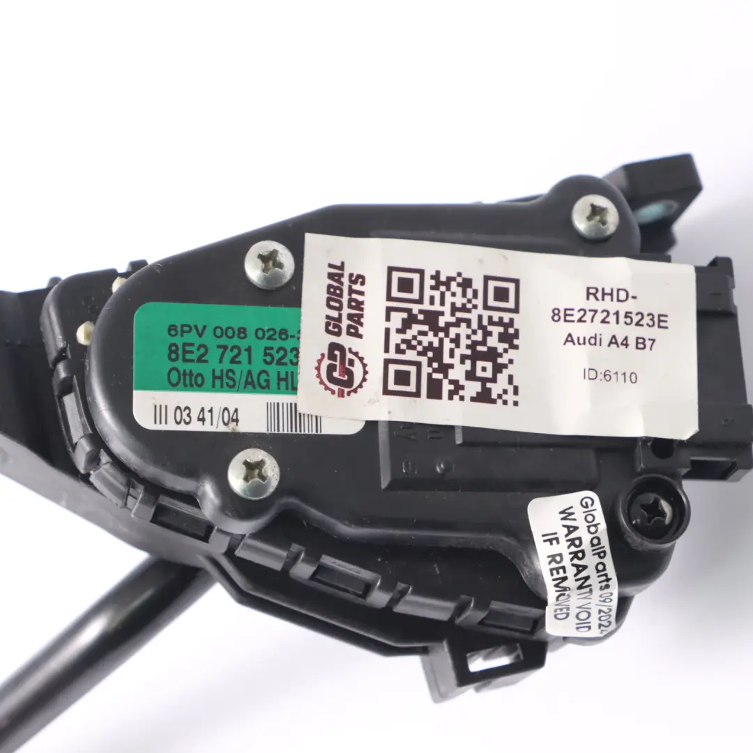 Audi A4 B7 Throttle Accelerator Pedal Assembly Potentiometer - SKU RHD-8E2721523E - Part number 8E2721523E