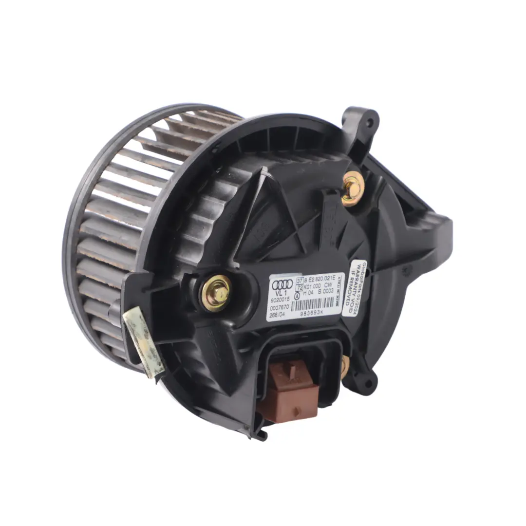Conditioning Heater Blower Fan Motor Unit to Audi A4 B7 Air with Part number 8E2820021E Audi A4 B7 Air Conditioning Heater Blower Fan Motor Unit - SKU RHD-8E2820021E - Part number 8E2820021E