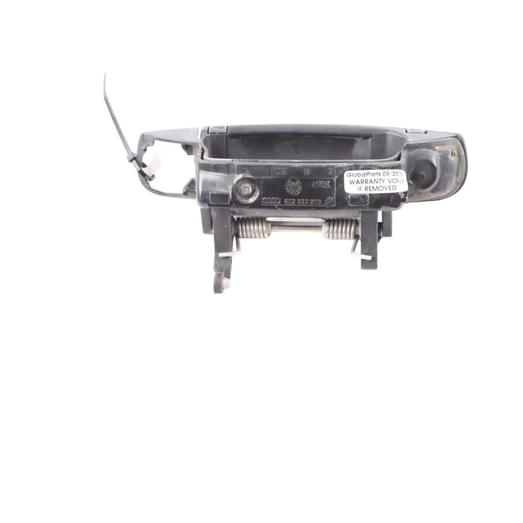 Audi A3 8P Door Handle Front Right O/S Grab Outside Dolphin Grey X7Z - SKU RHD-8E2837208-DGM - Part number 8E2837208-DGM