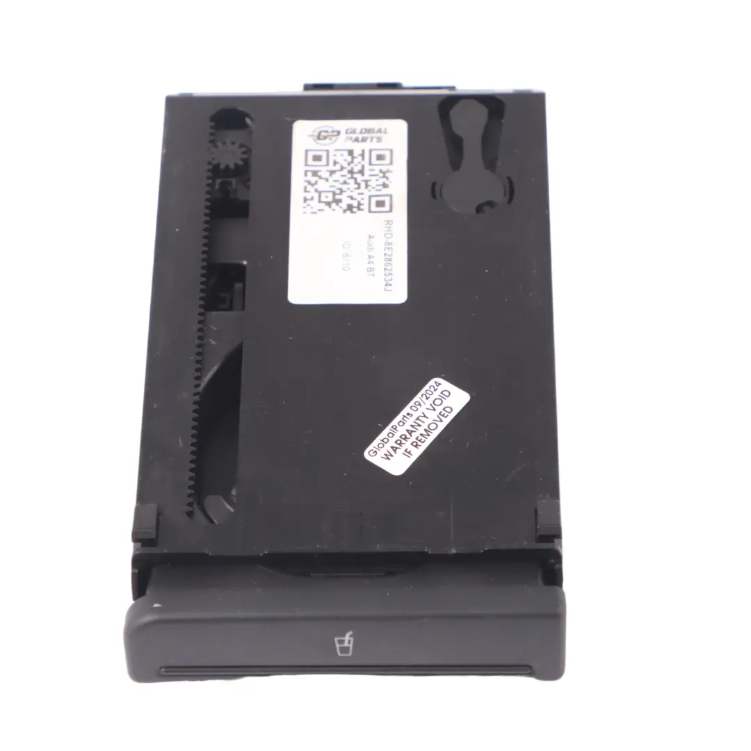 Dashboard Centre Cup Holder Trim Panel Cover Soul Black to Audi A4 B7 with Part number 8E2862534J Audi A4 B7 Dashboard Centre Cup Holder Trim Panel Cover Soul Black - SKU RHD-8E2862534J - Part number 8E2862534J