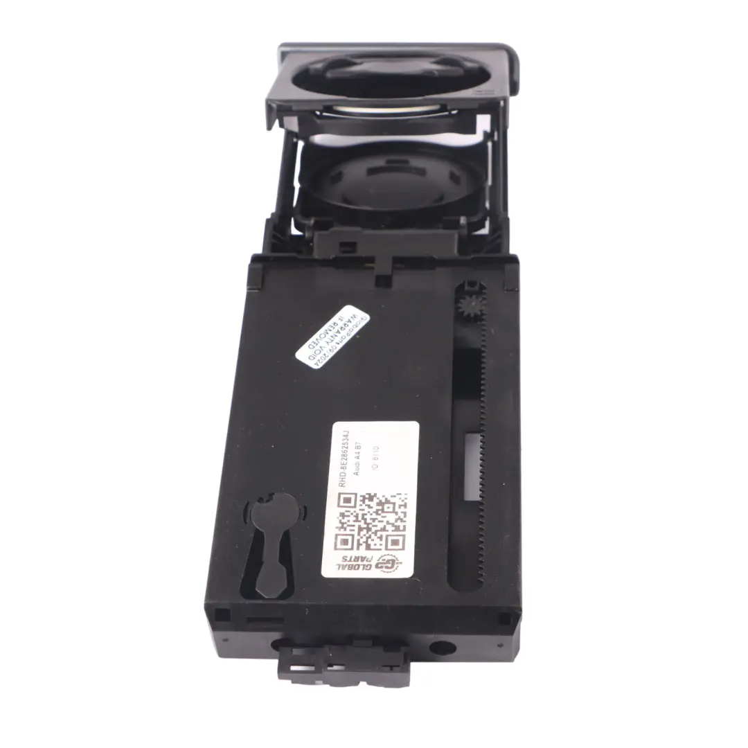 Audi A4 B7 Dashboard Centre Cup Holder Trim Panel Cover Soul Black - SKU RHD-8E2862534J - Part number 8E2862534J