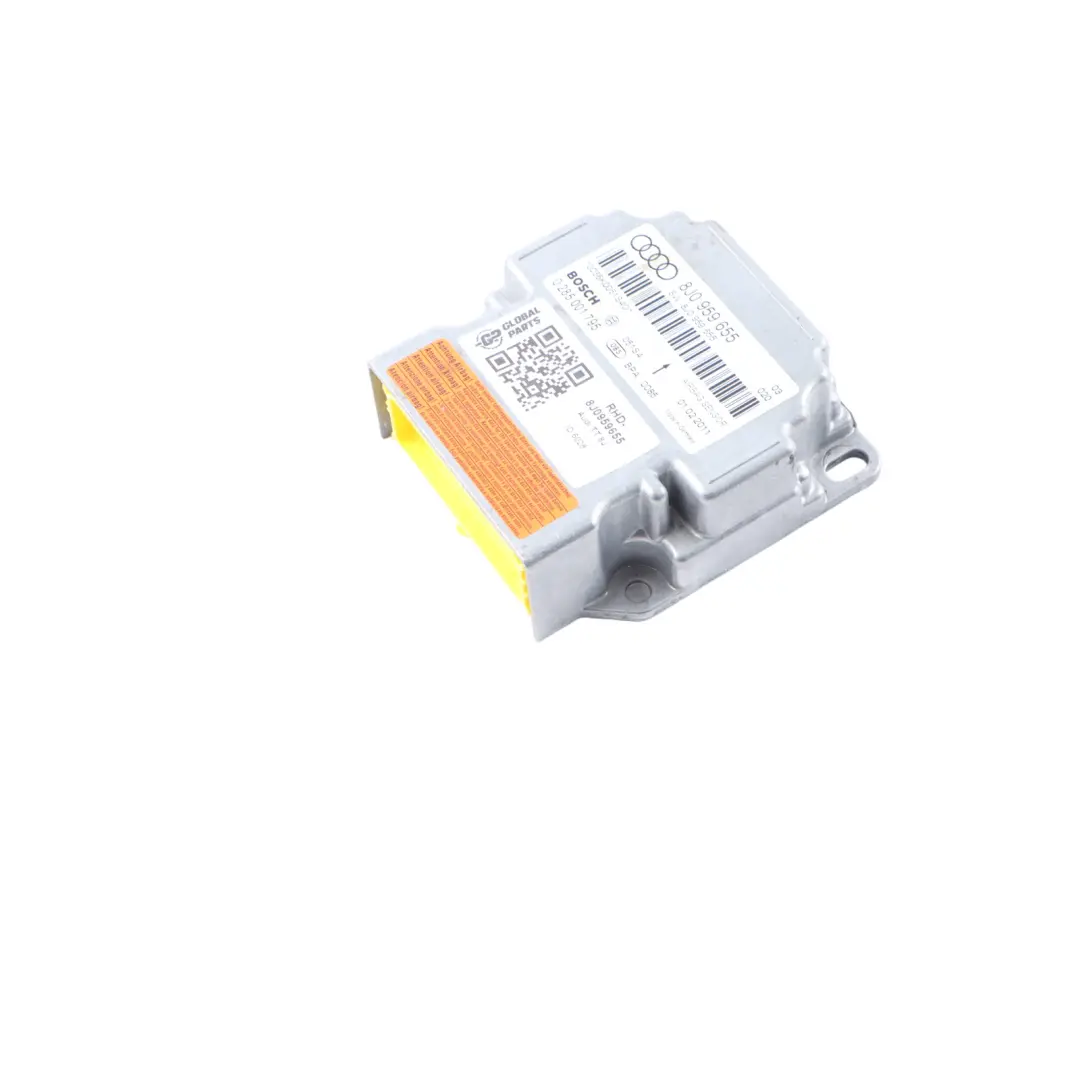 Module Control Unit ECU Crash Control Computer to Audi TT 8J Air with Part number 8J0959655 Audi TT 8J Air Module Control Unit ECU Crash Control Computer - SKU RHD-8J0959655 - Part number 8J0959655