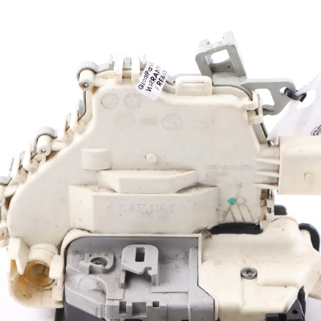 Audi TT 8J Locking System Front Door Right O/S Actuator Mechanism - SKU RHD-8J2837016C-1 - Part number 8J2837016C