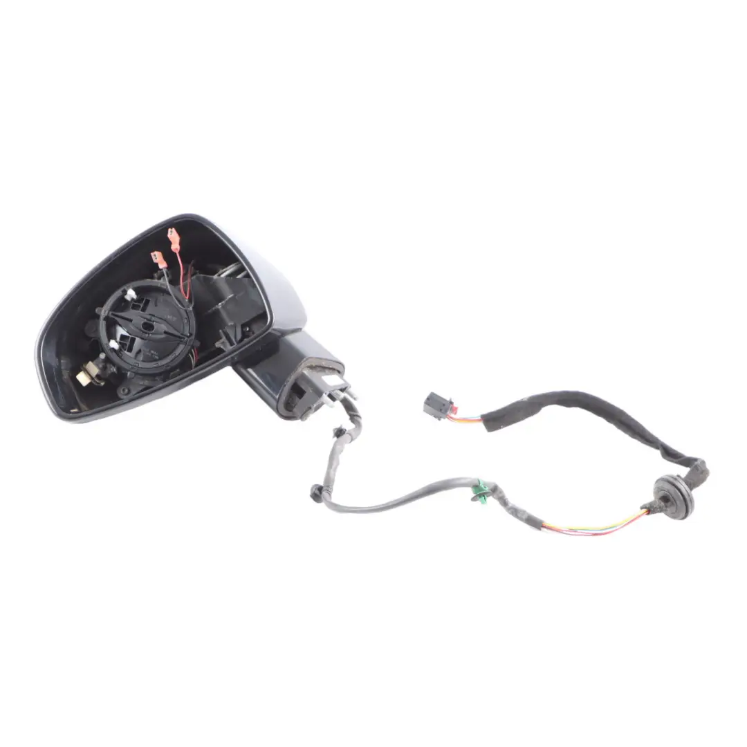 Audi TT Mk2 8J Door Wing Mirror Left N/S Brilliant Black - Y9B 8J0857501A - SKU RHD-8J0857501A-BBL - Part number 8J2857539