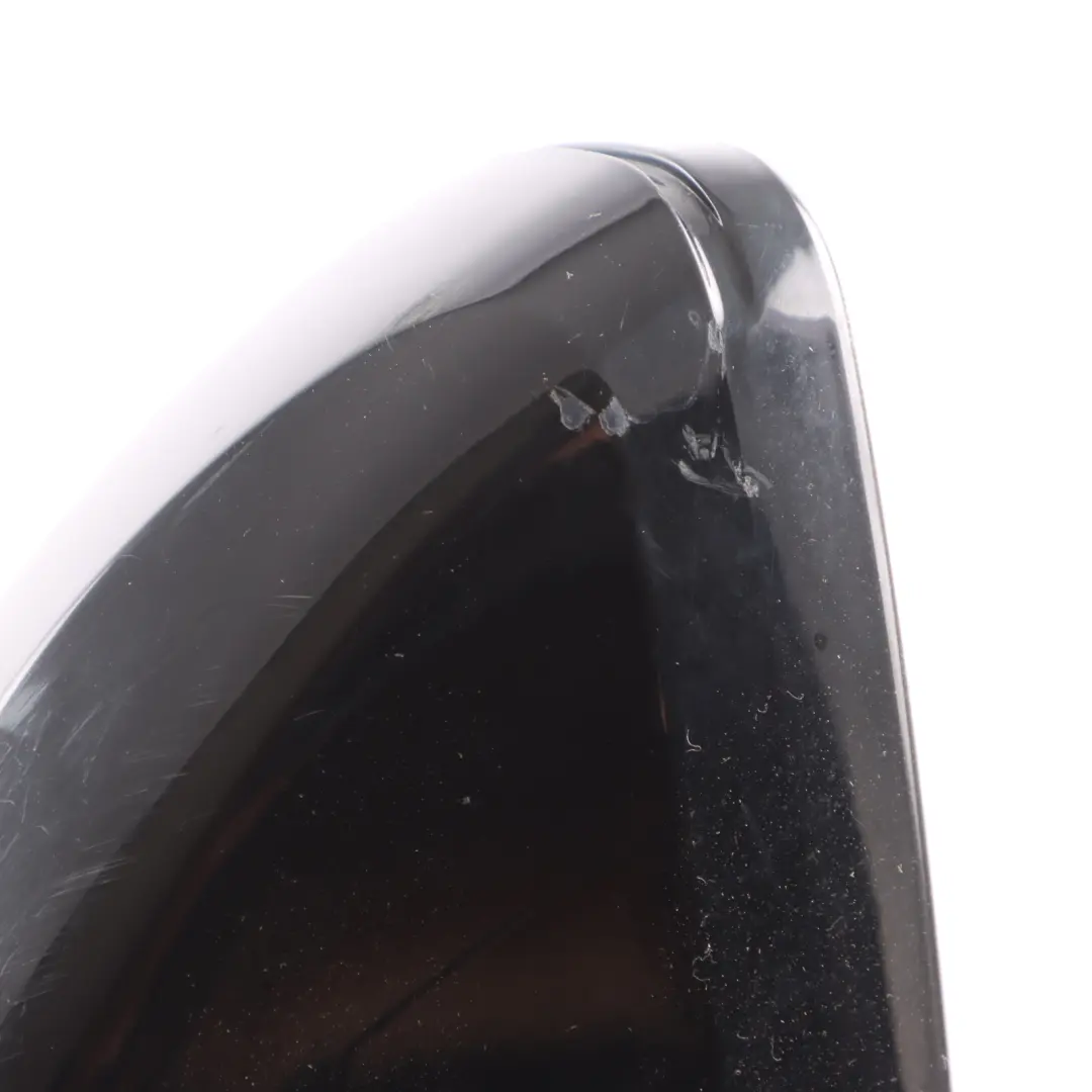 Audi TT Mk2 8J Door Wing Mirror Left N/S Brilliant Black - Y9B 8J0857501A - SKU RHD-8J0857501A-BBL - Part number 8J2857539