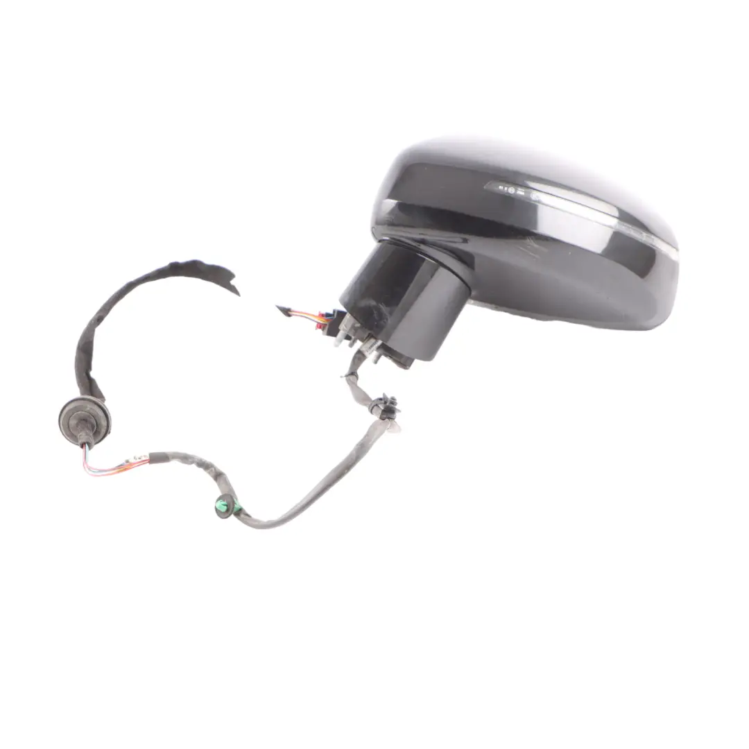 Audi TT Mk2 8J Door Wing Mirror Left N/S Brilliant Black - Y9B 8J0857501A - SKU RHD-8J0857501A-BBL - Part number 8J2857539