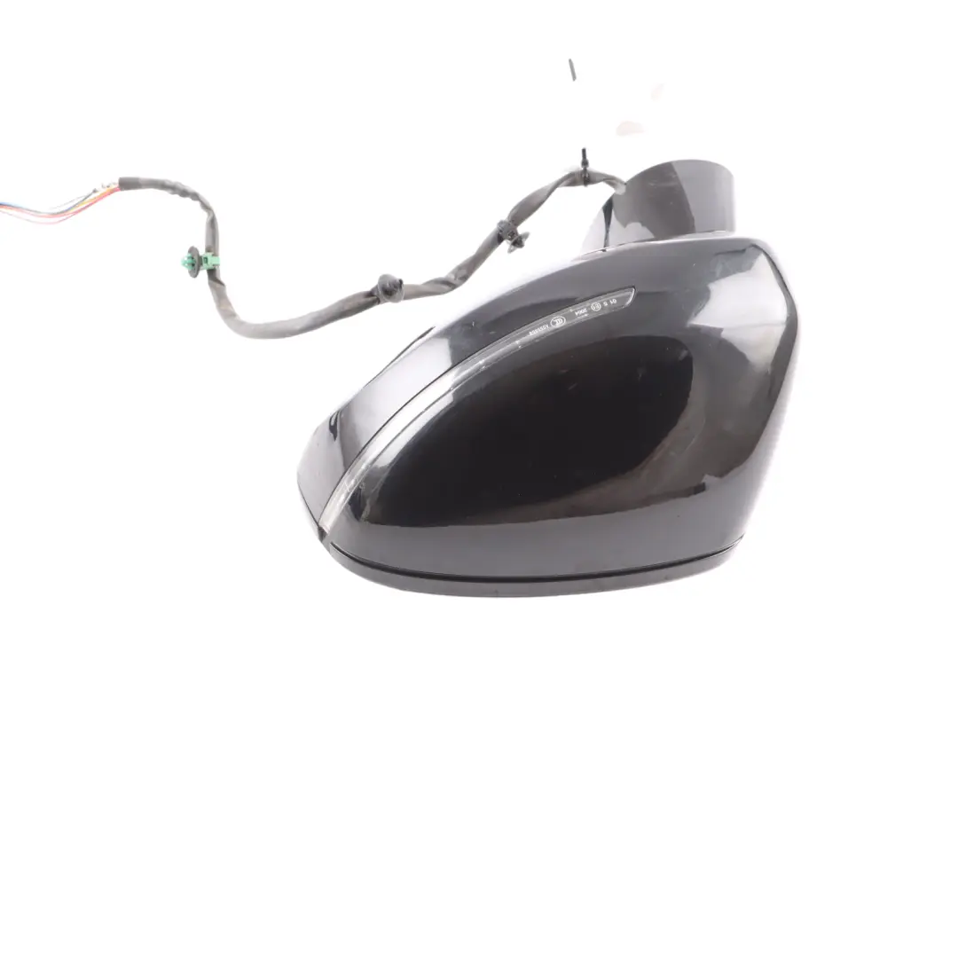 Mk2 8J Door Wing Mirror Left N/S Brilliant Black - Y9B 8J0857501A to Audi TT with Part number 8J2857539 Audi TT Mk2 8J Door Wing Mirror Left N/S Brilliant Black - Y9B 8J0857501A - SKU RHD-8J0857501A-BBL - Part number 8J2857539