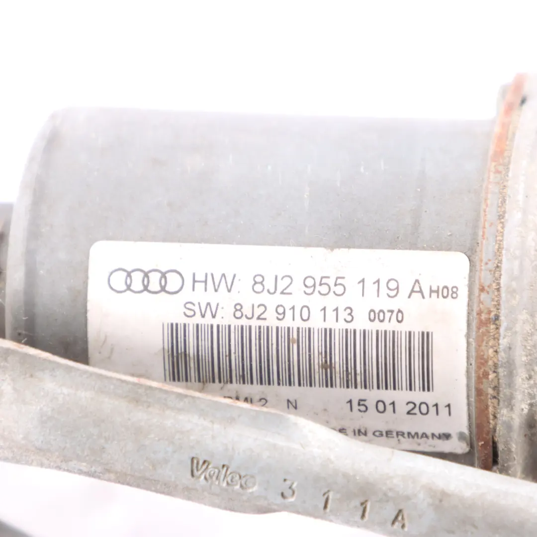 Mk2 8J Windscreen Wiper Linkage Mechanism System Motor to Audi TT with Part number 8J2955023D Audi TT Mk2 8J Windscreen Wiper Linkage Mechanism System Motor - SKU RHD-8J2955023D - Part number 8J2955023D