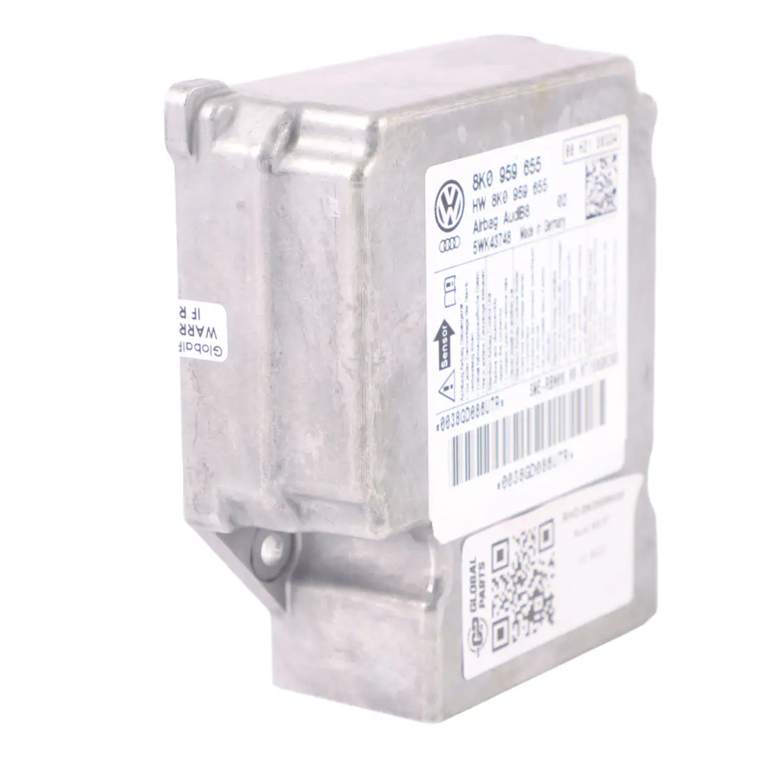 Module Control Unit ECU Crash Control J to Audi A4 B8 Air with Part number 8K0959655 Audi A4 B8 Air Module Control Unit ECU Crash Control J - SKU RHD-8K0959655 - Part number 8K0959655