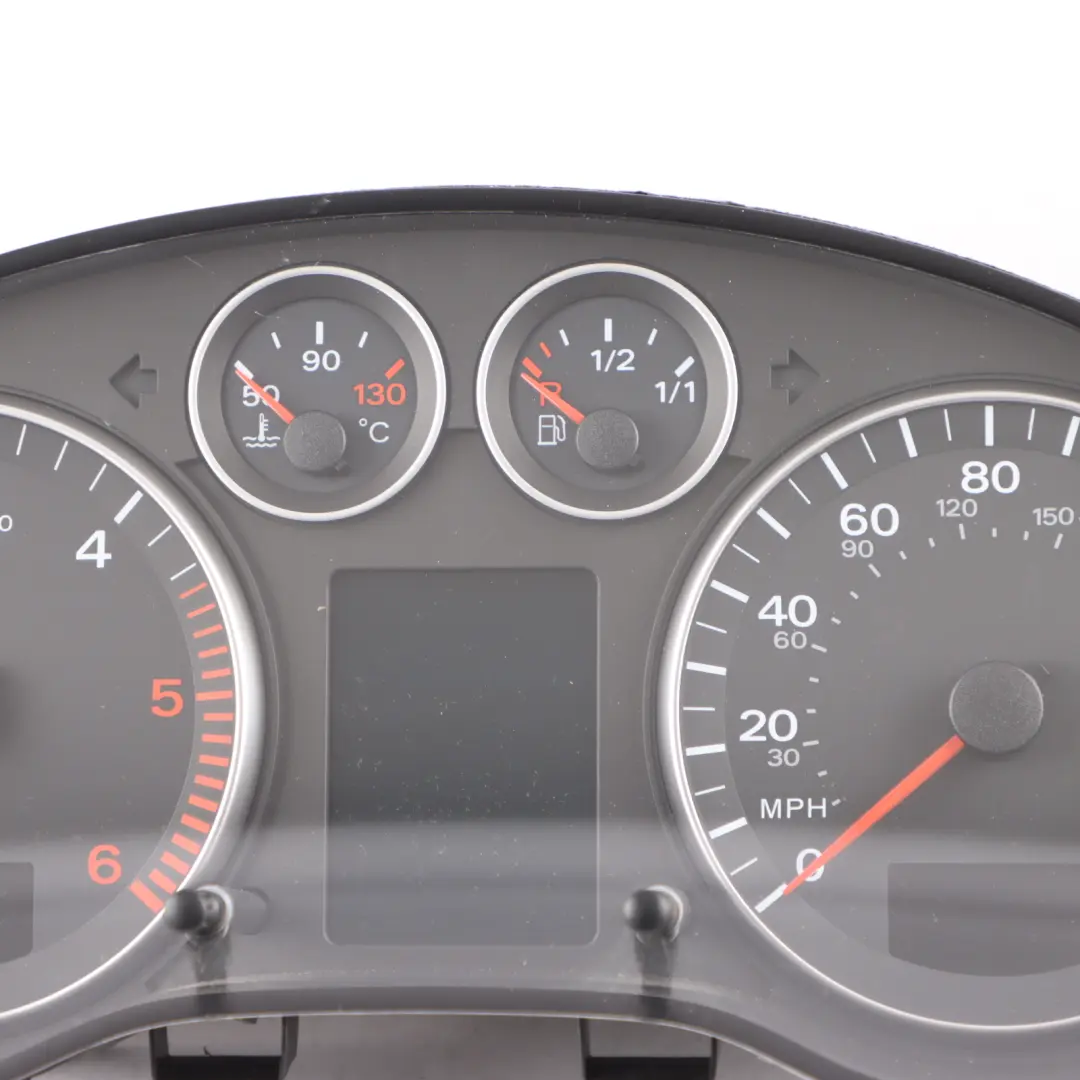 Audi A3 8P 2.0 TDI Instrument Cluster Speedo Meter Clocks Manual - SKU RHD-8P0920981KX - Part number 8P0920981KX