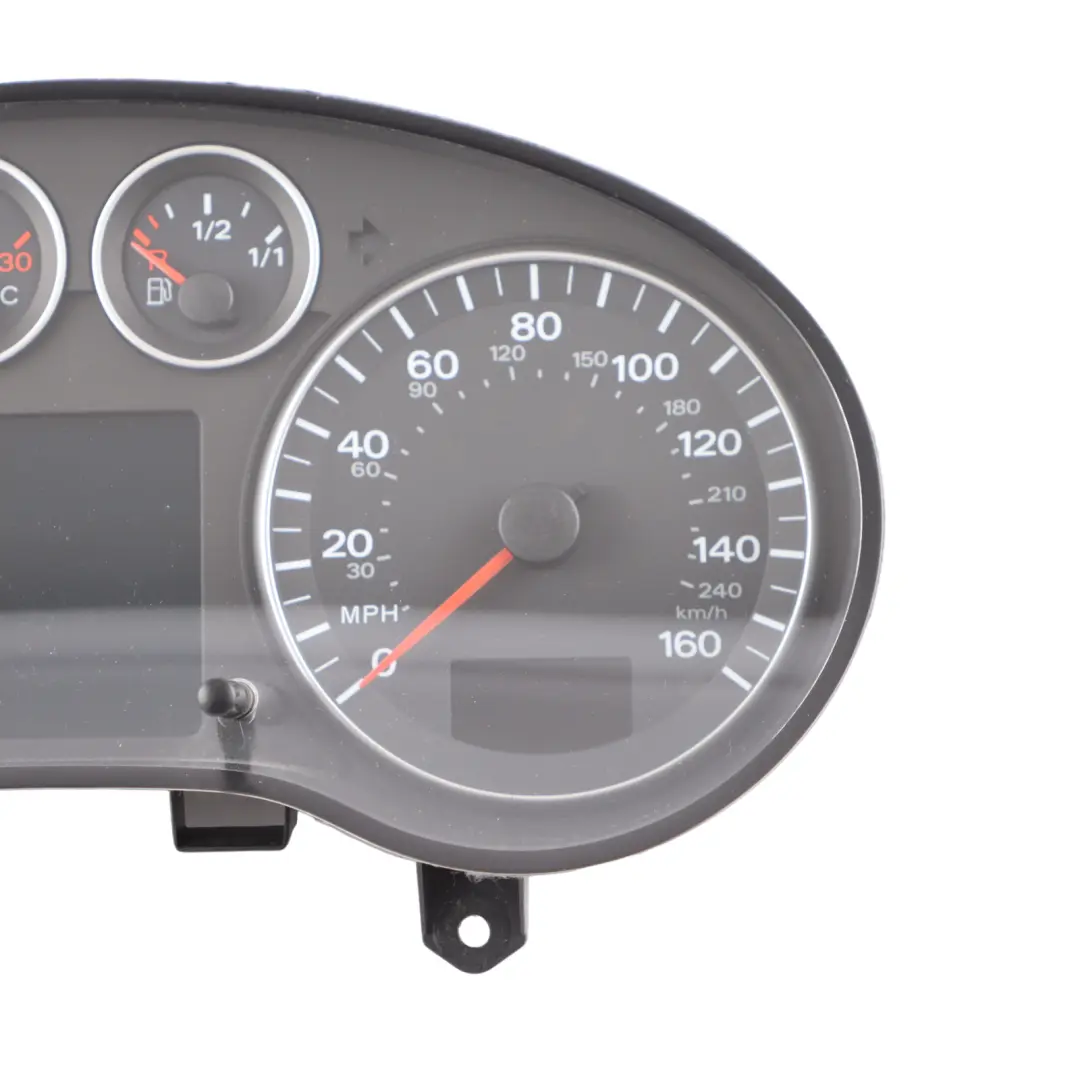 Audi A3 8P 2.0 TDI Instrument Cluster Speedo Meter Clocks Manual - SKU RHD-8P0920981KX - Part number 8P0920981KX