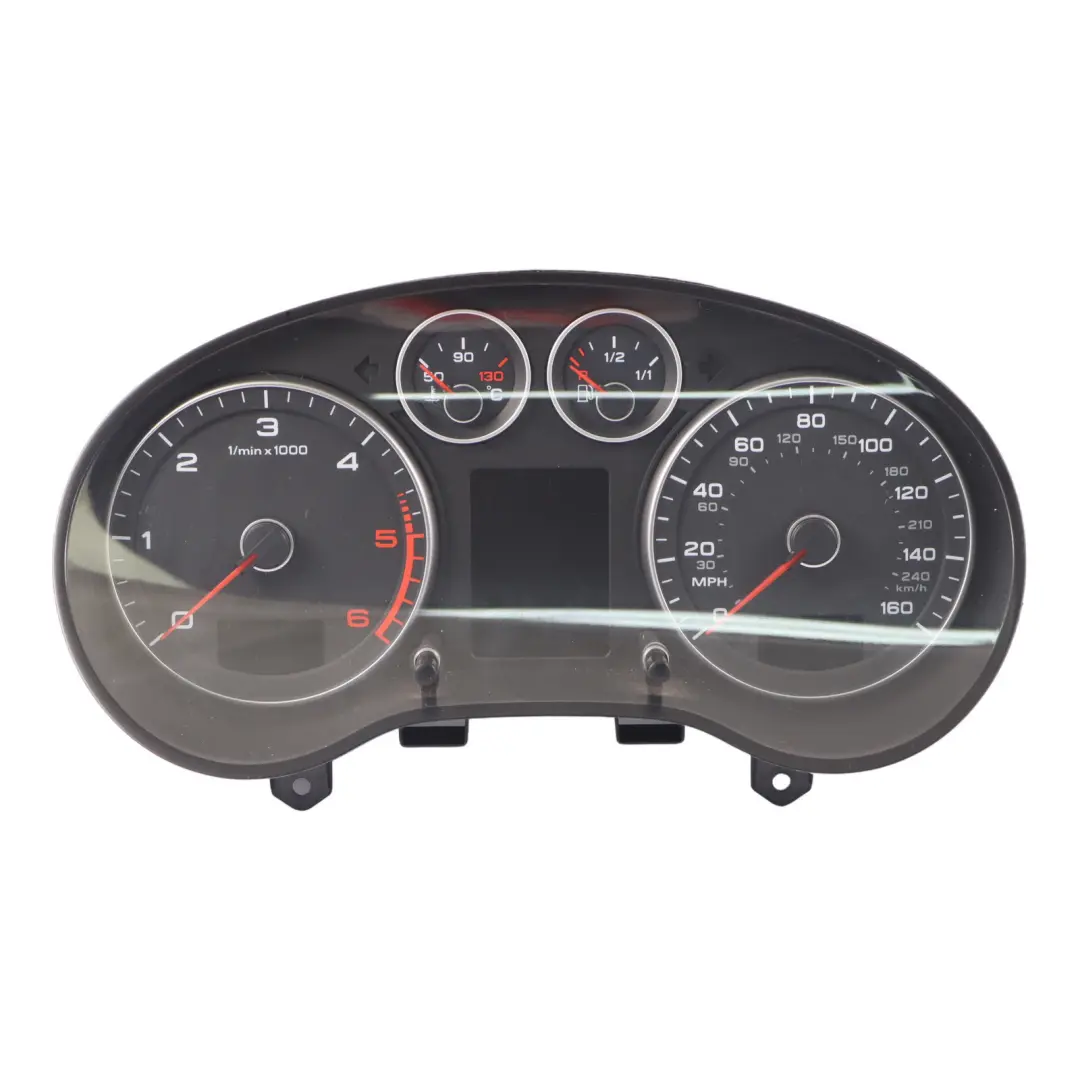 Audi A3 E 104 T Diesel Instrument Cluster Speedo Clocks Manual 8P0920982C - SKU RHD-8P0920982C - Part number RHD-8P0920982C