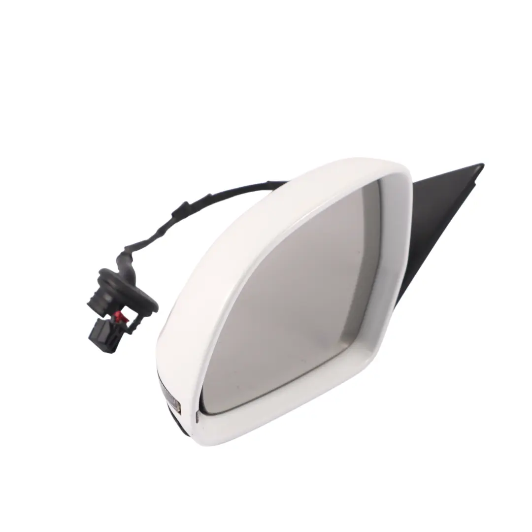Audi A3 E 104 T Wing Mirror Door Left N/S Outside Ibis White - Y9C 8P2858531EB - SKU RHD-8P2858531EB-IWH - Part number RHD-8P2858531EB-IWH