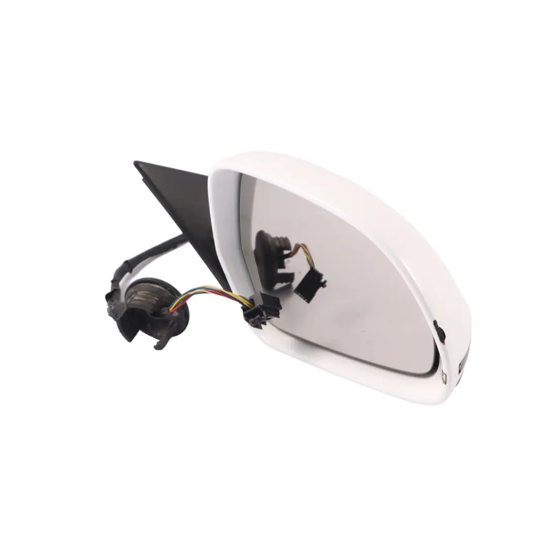 Audi A3 E 104 T Wing Mirror Door Right O/S Outside Ibis White - Y9C - SKU RHD-8P2858532EB-IWH - Part number 8P2858532EB