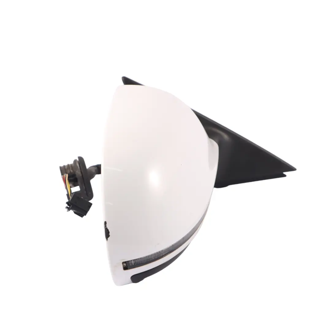 Audi A3 E 104 T Wing Mirror Door Right O/S Outside Ibis White - Y9C - SKU RHD-8P2858532EB-IWH - Part number 8P2858532EB