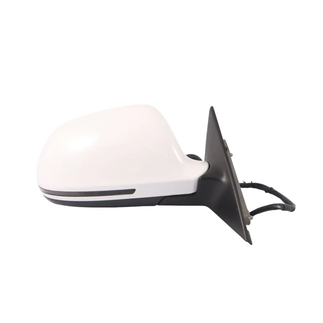 Audi A3 E 104 T Wing Mirror Door Right O/S Outside Ibis White - Y9C - SKU RHD-8P2858532EB-IWH - Part number 8P2858532EB