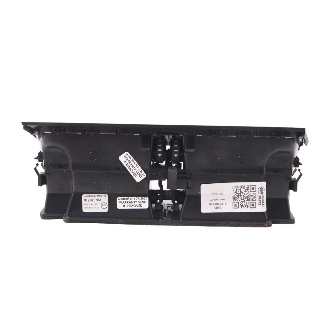 Middle Dashboard Centre Air Vent Grille Nozzle to Audi A5 8T with Part number 8T2820951A Audi A5 8T Middle Dashboard Centre Air Vent Grille Nozzle - SKU RHD-8T2820951A - Part number 8T2820951A