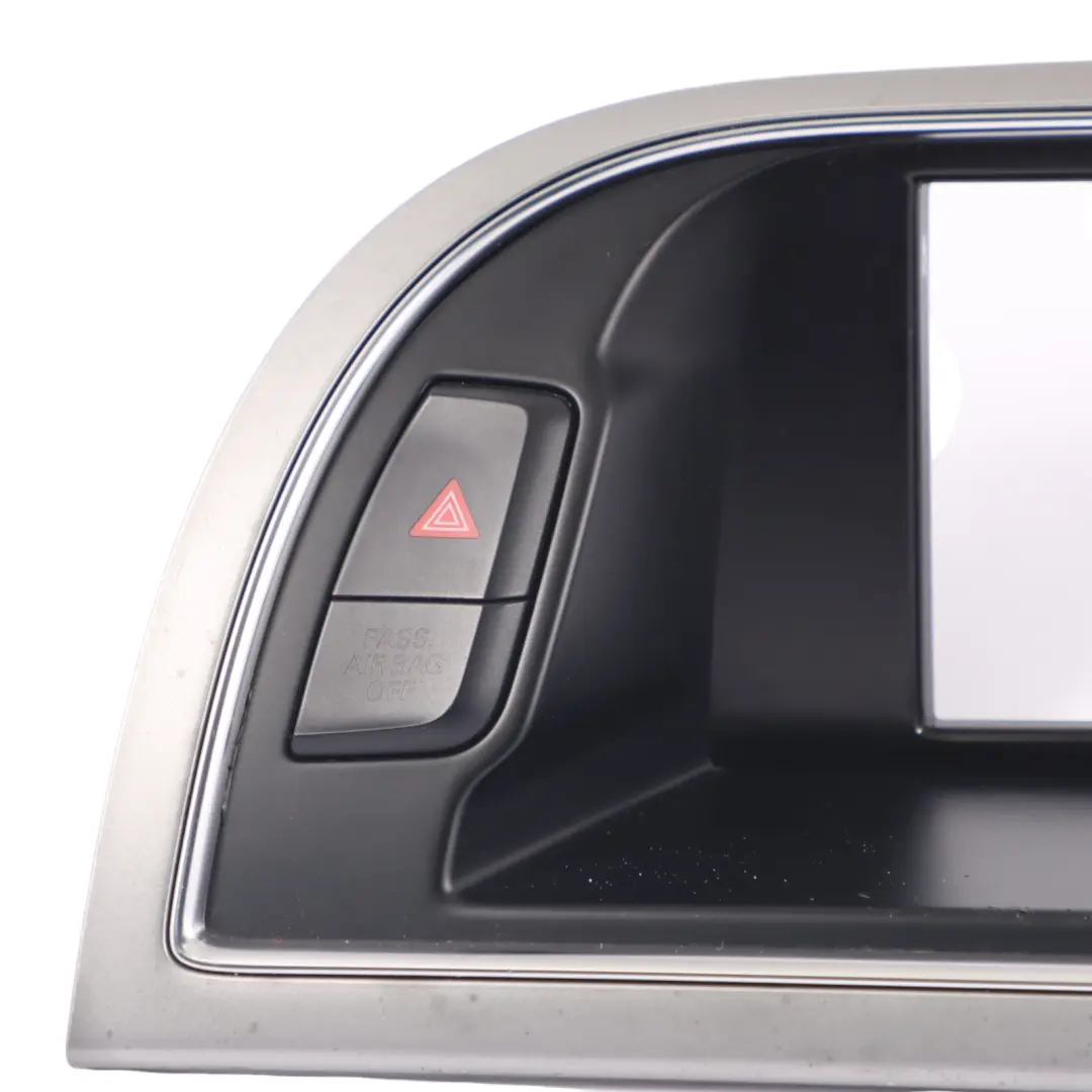 Audi A5 8T Dashboard Trim Front Display Panel Hazard Switch - SKU RHD-8T2857185D - Part number 8T2857185D