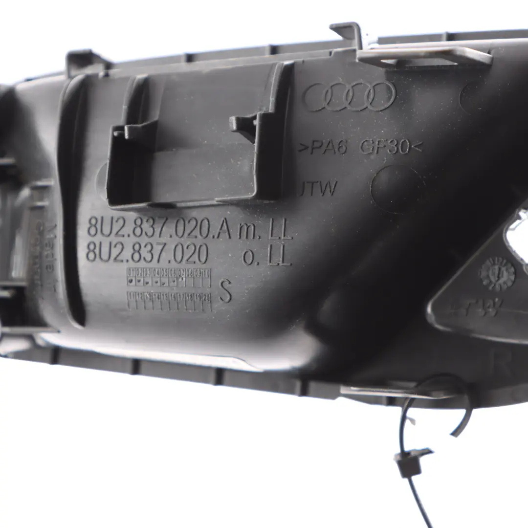 Door Opening Handle Grab Interior Trim Front Right O/S to Audi Q3 8U with Part number 8U2837020A Audi Q3 8U Door Opening Handle Grab Interior Trim Front Right O/S - SKU RHD-8U2837020A - Part number 8U2837020A