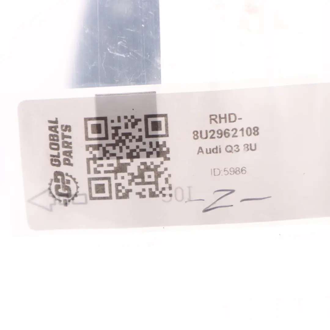 Audi Q3 8U Door Central Locking Switch Button Control Unit - SKU RHD-8U2962108 - Part number 8U2962108