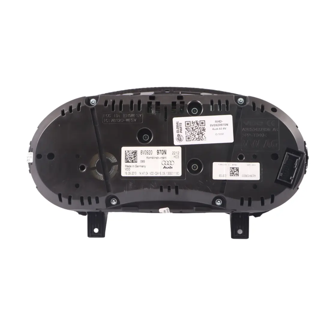 Instrument Cluster Speedometer Automatic Gearbox 8V0920970N to Audi A3 8V Diesel with Part number RHD-8V0920970N Audi A3 8V Diesel Instrument Cluster Speedometer Automatic Gearbox 8V0920970N - SKU RHD-8V0920970N - Part number RHD-8V0920970N