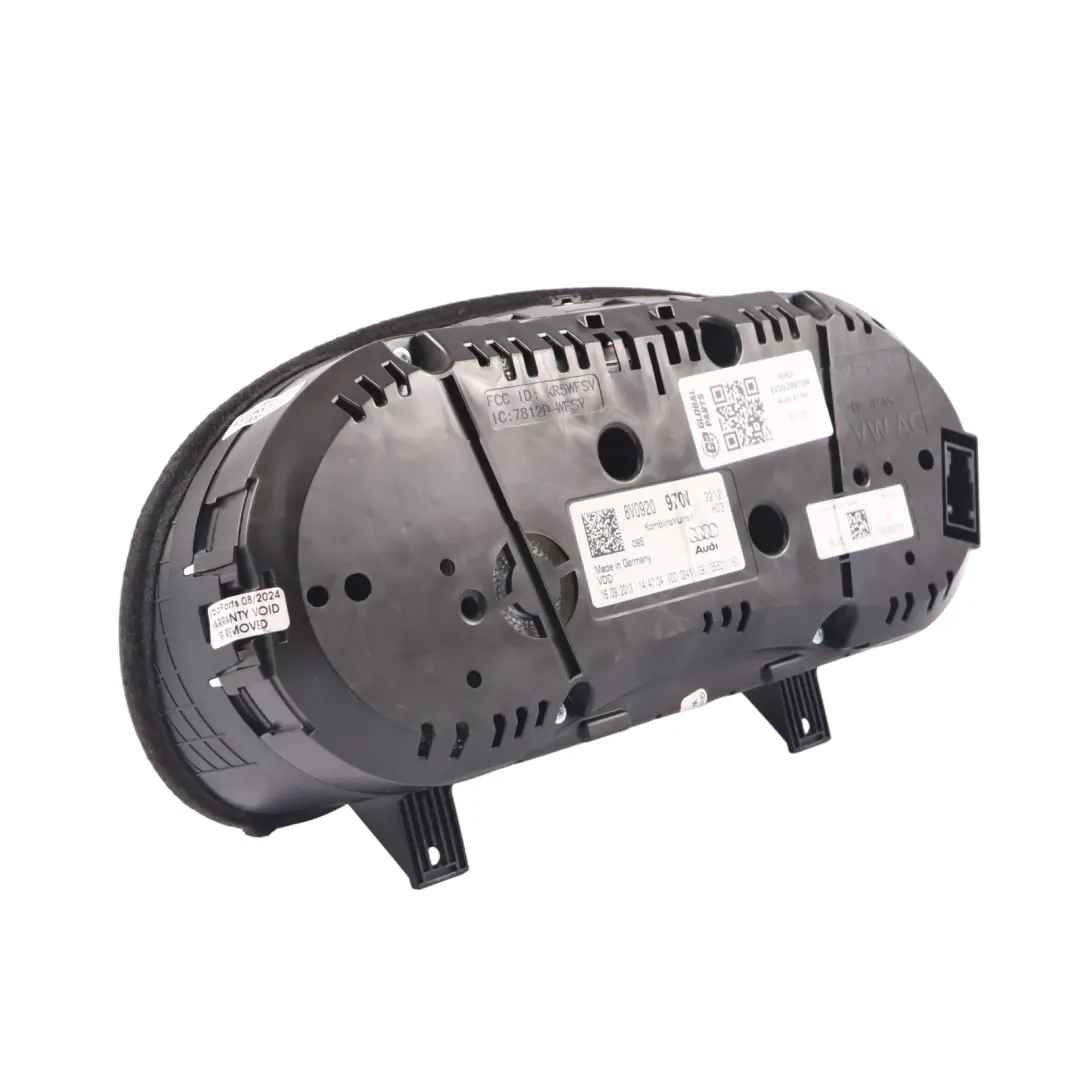 Instrument Cluster Speedometer Automatic Gearbox 8V0920970N to Audi A3 8V Diesel with Part number RHD-8V0920970N Audi A3 8V Diesel Instrument Cluster Speedometer Automatic Gearbox 8V0920970N - SKU RHD-8V0920970N - Part number RHD-8V0920970N