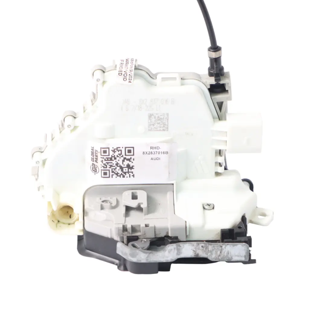 Audi A3 8V Driver's Front Door Lock Catch Mechanism - SKU RHD-8X2837016B - Part number 8X2837016B