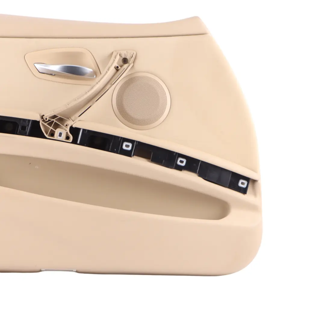 BMW E90 E91 Front Left N/S Door Card Panel Trim Lining Cloth Beige - SKU rhd-9154161 - Part number 9154161
