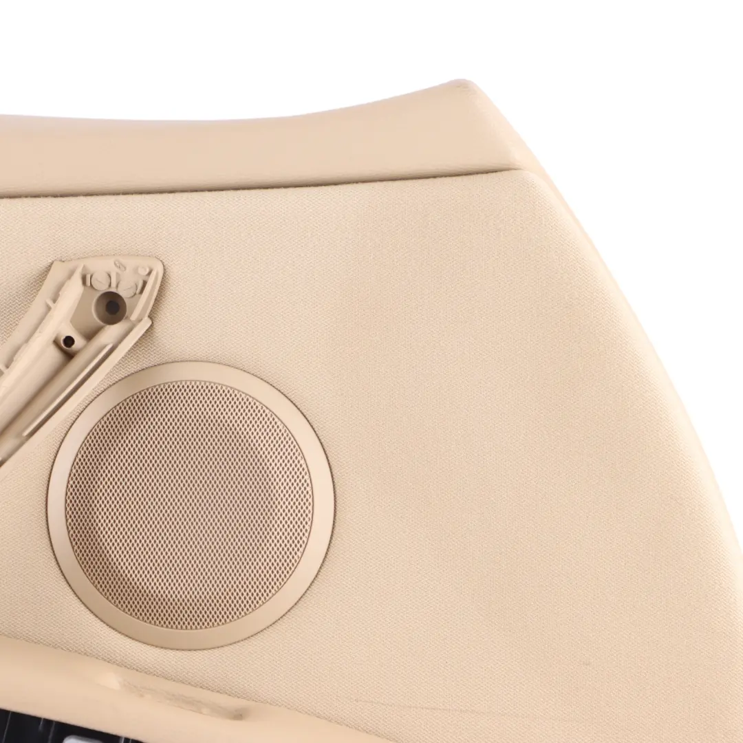 BMW E90 E91 Front Left N/S Door Card Panel Trim Lining Cloth Beige - SKU rhd-9154161 - Part number 9154161
