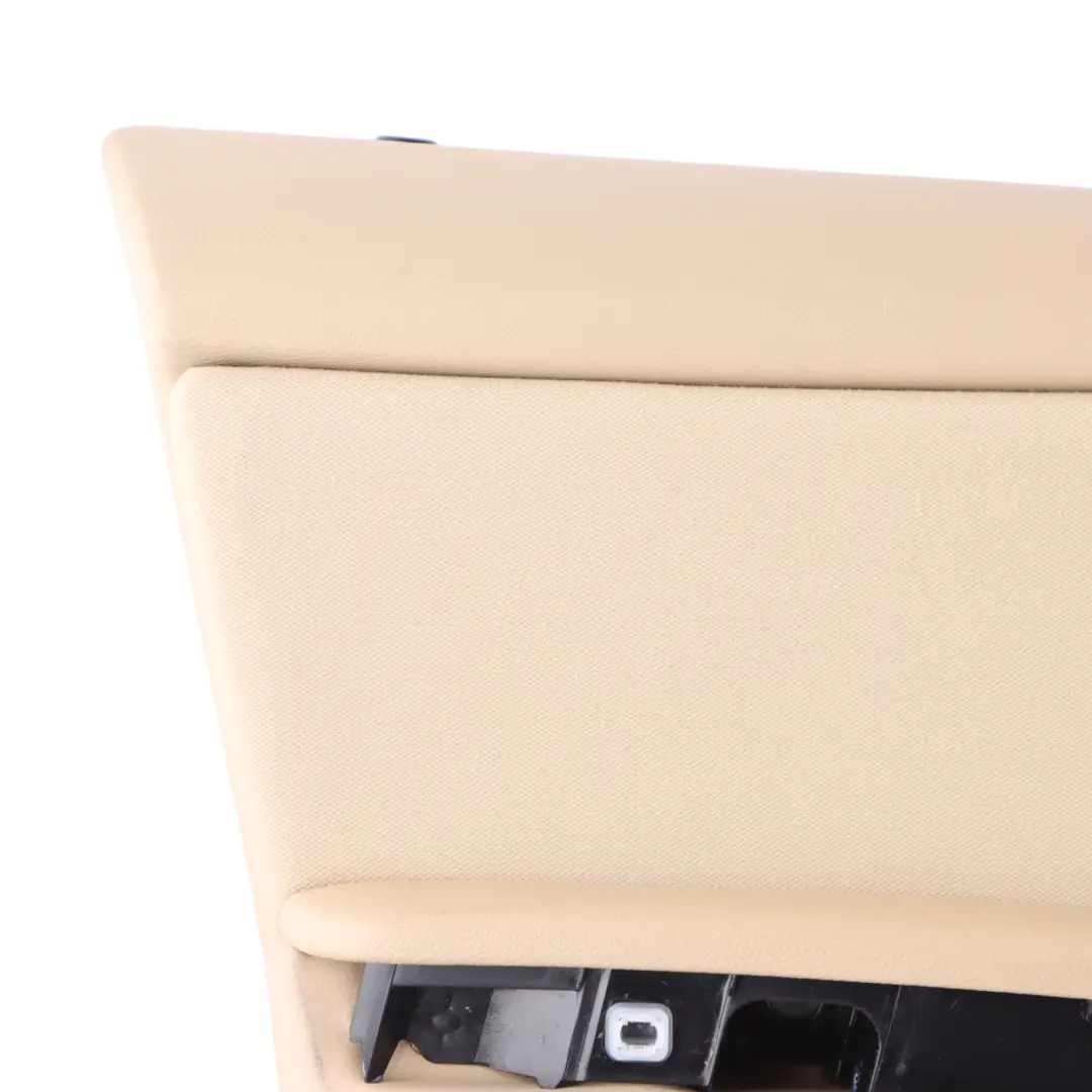 BMW E90 E91 Front Left N/S Door Card Panel Trim Lining Cloth Beige - SKU rhd-9154161 - Part number 9154161