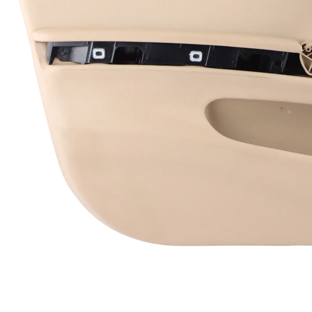 BMW E90 E91 Front Left N/S Door Card Panel Trim Lining Cloth Beige - SKU rhd-9154161 - Part number 9154161