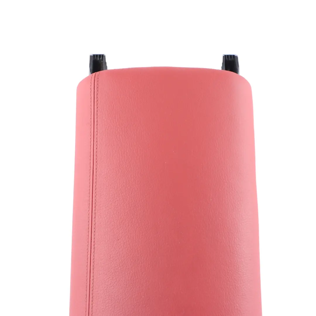 Centre Console Armrest Storage Tray Flap Leather Korallrot Coral Red to BMW Z4 E89 with Part number 9181217 BMW Z4 E89 Centre Console Armrest Storage Tray Flap Leather Korallrot Coral Red - SKU RHD-9181217 - Part number 9181217